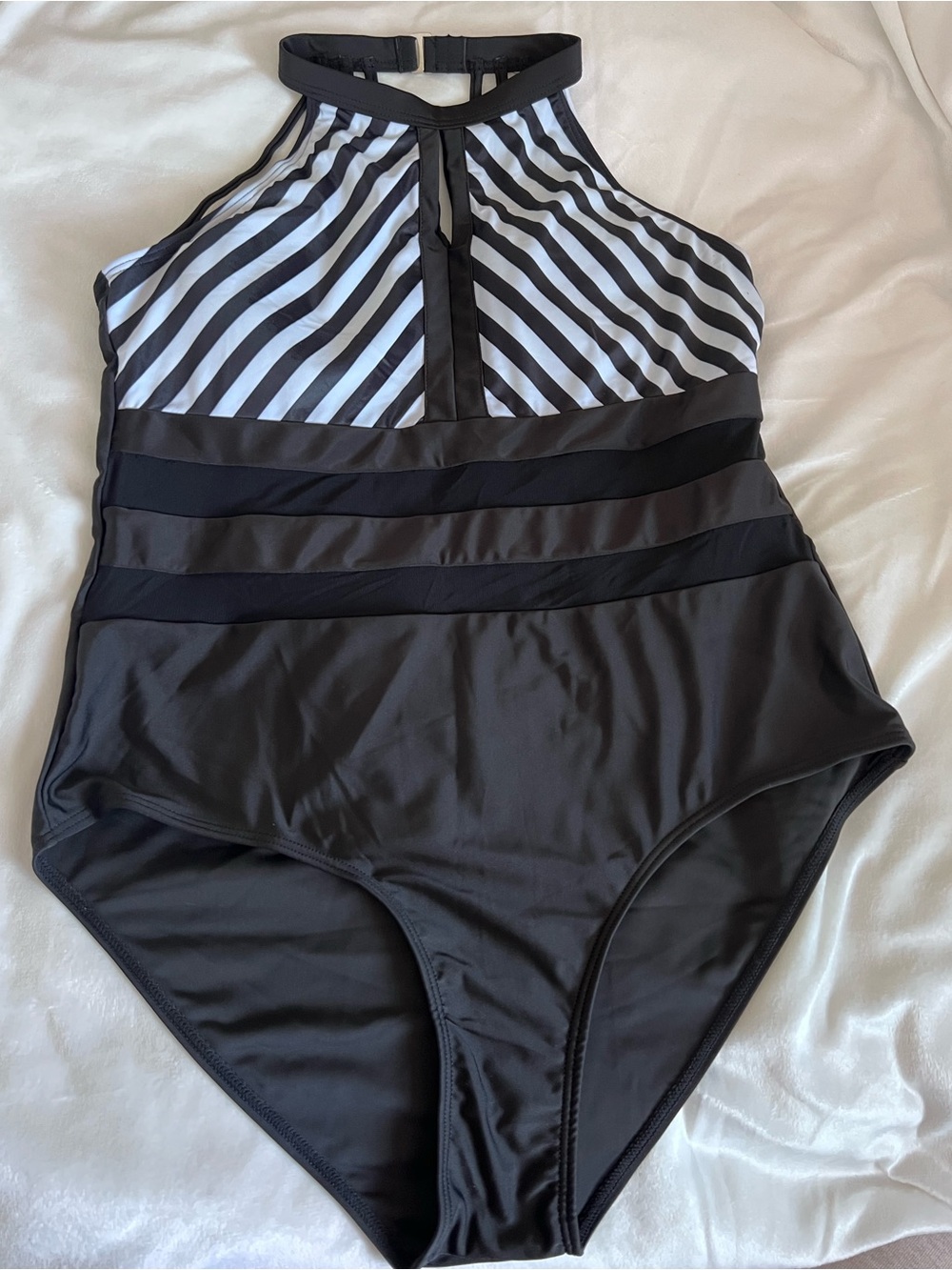 One piece bathing suit